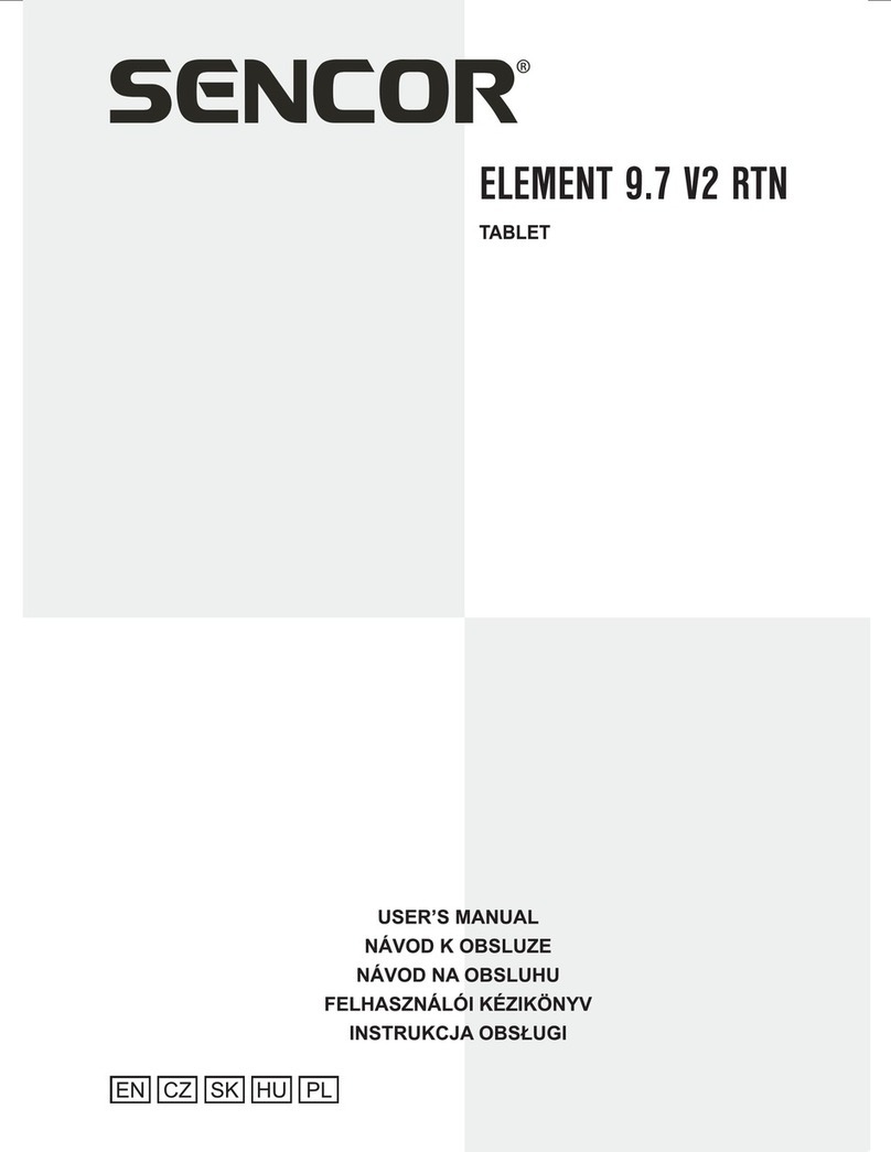 Sencor Element 9.7 V2 RTN Manual de usuario