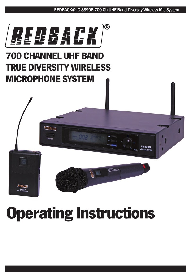 Redback C 8890B Manual de usuario