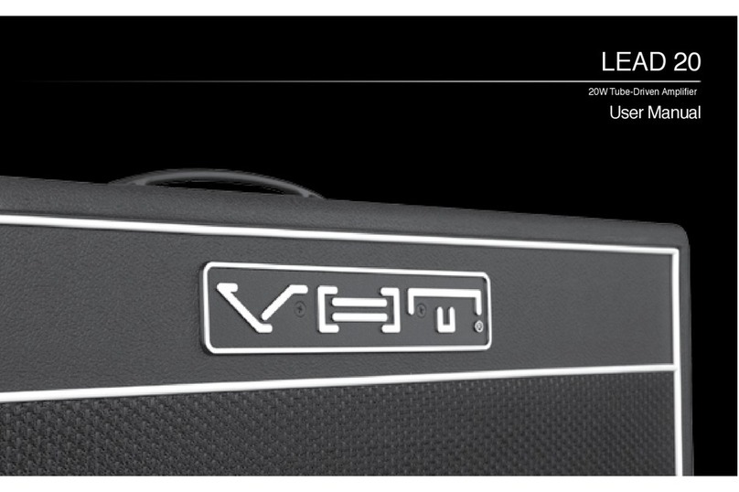 VHT Lead 20 Manual de usuario
