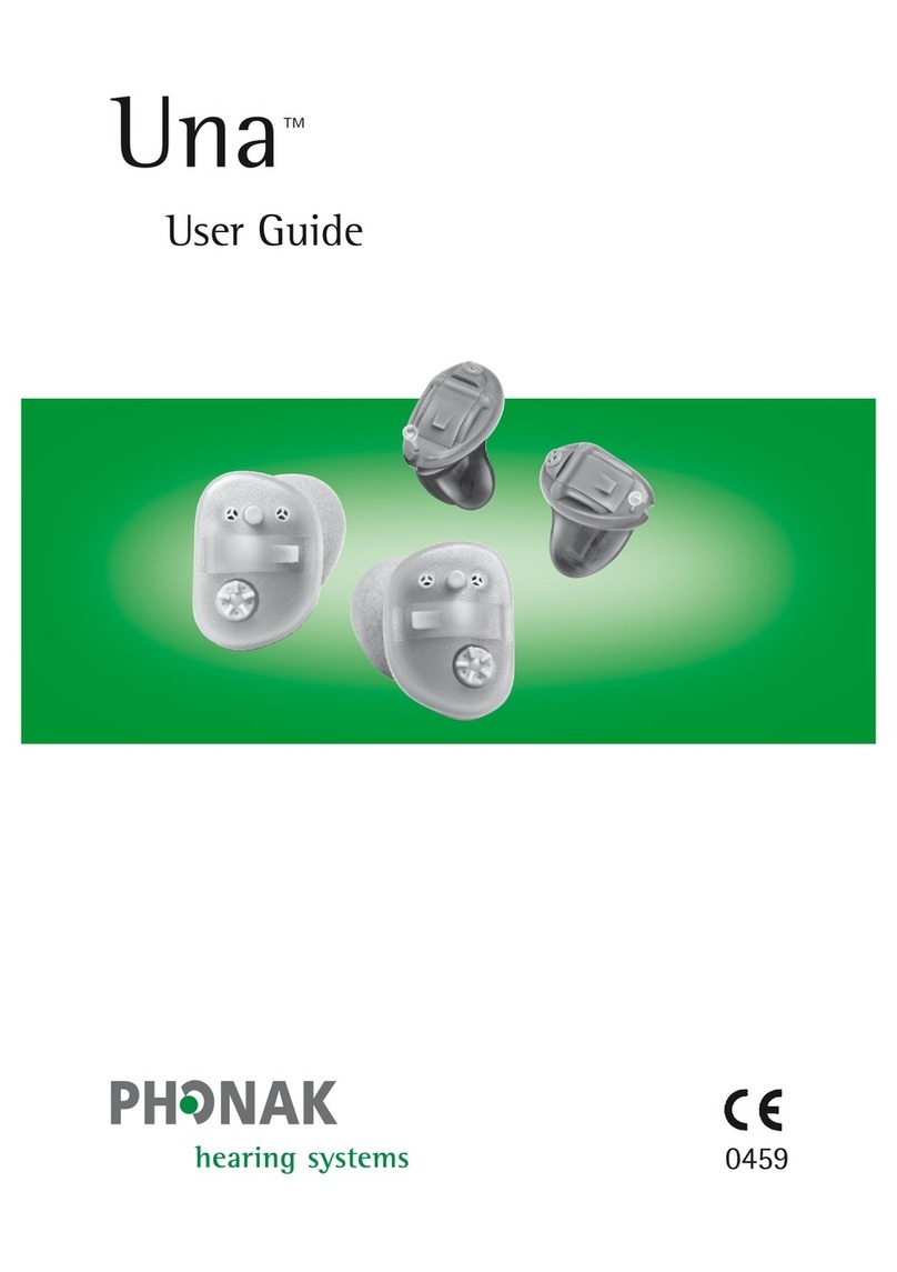 Phonak Una Manual de usuario