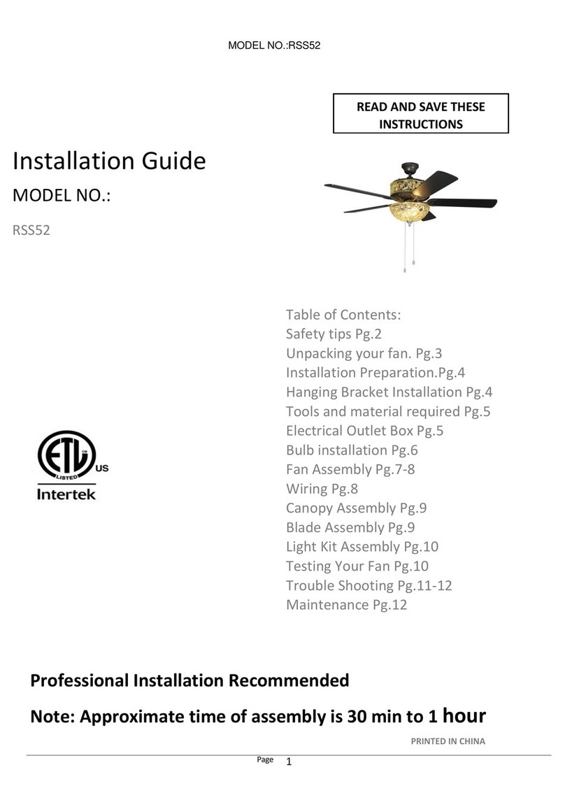 Intertek RSS52 Manual de usuario
