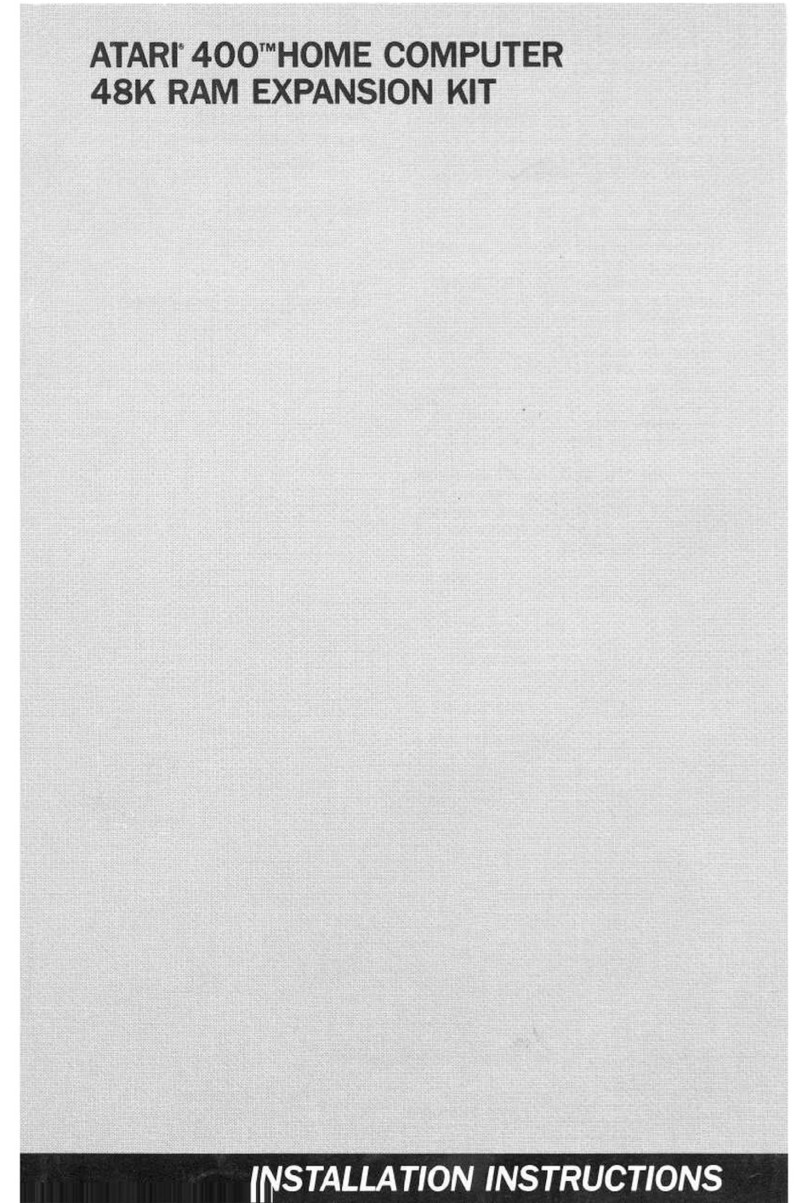 Atari 400 Manual de usuario Atari 400 Manual de usuario