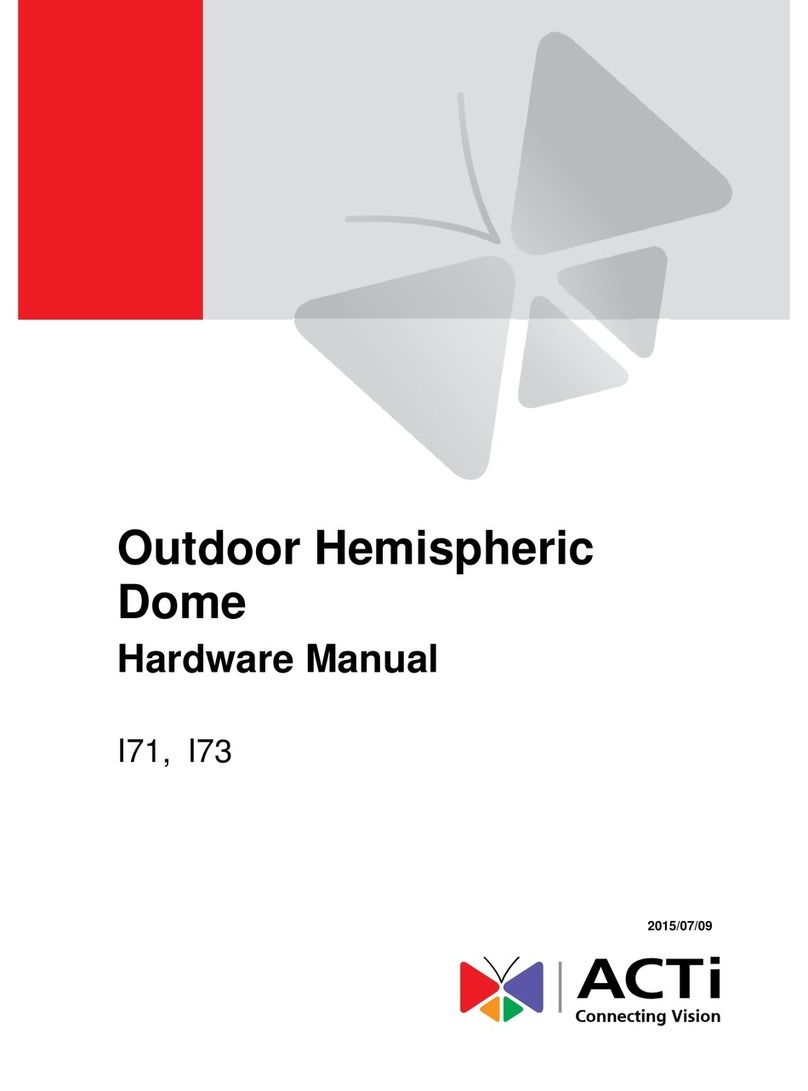 ACTi I71 Manual de usuario