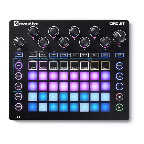 Novation Circuit Manual de usuario