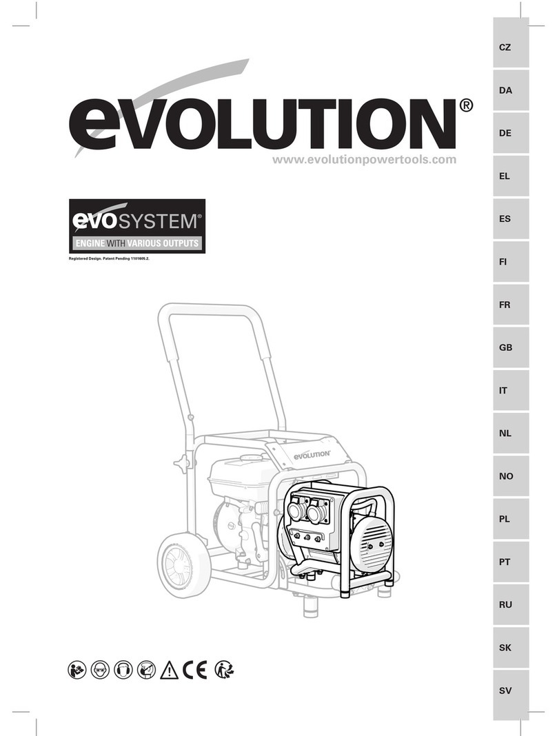 Evolution GEN2800 Manual de usuario