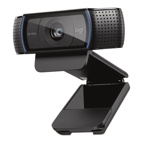 Logitech HD Pro Webcam C920 Manual de usuario Logitech HD Pro Webcam C920 Manual de usuario