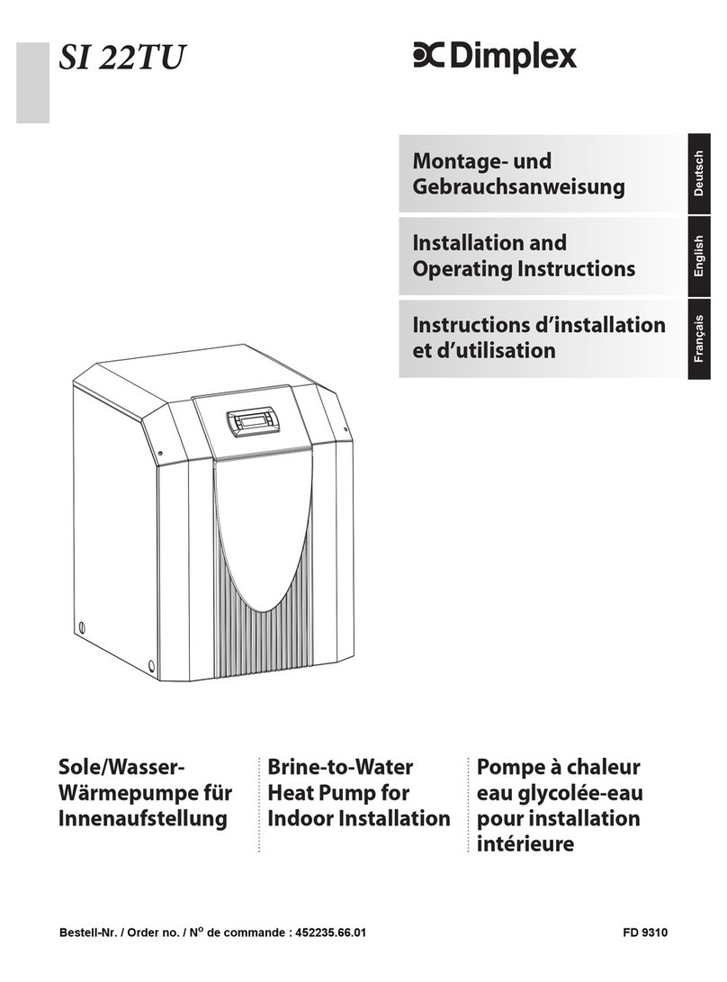 Dimplex SI 22TU Manual de usuario
