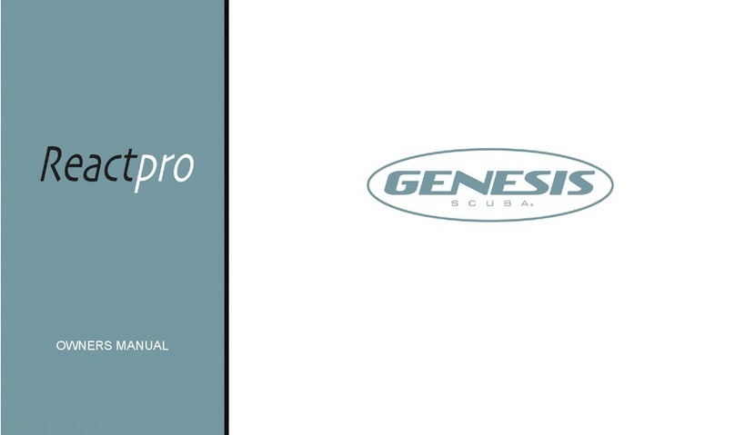 Genesis React Pro Manual de usuario