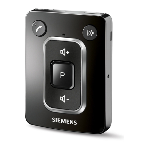 Siemens miniTek Manual de usuario