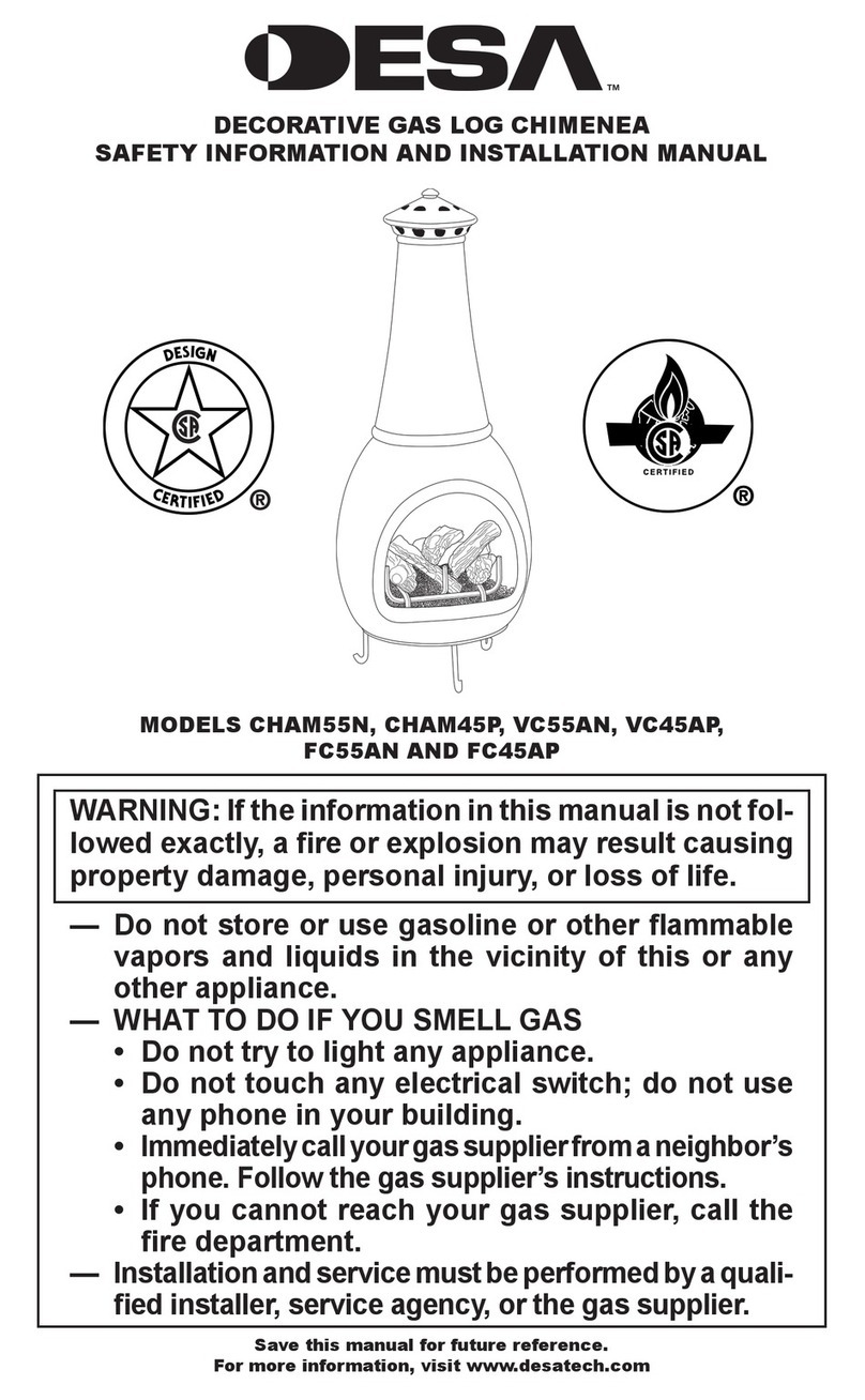 Desa CHAM55N Instrucciones originales