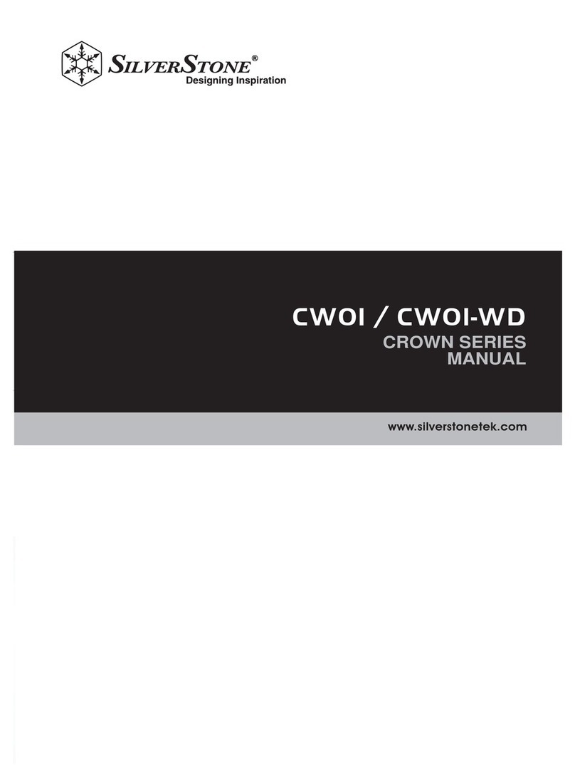 SilverStone CW01 Manual de usuario