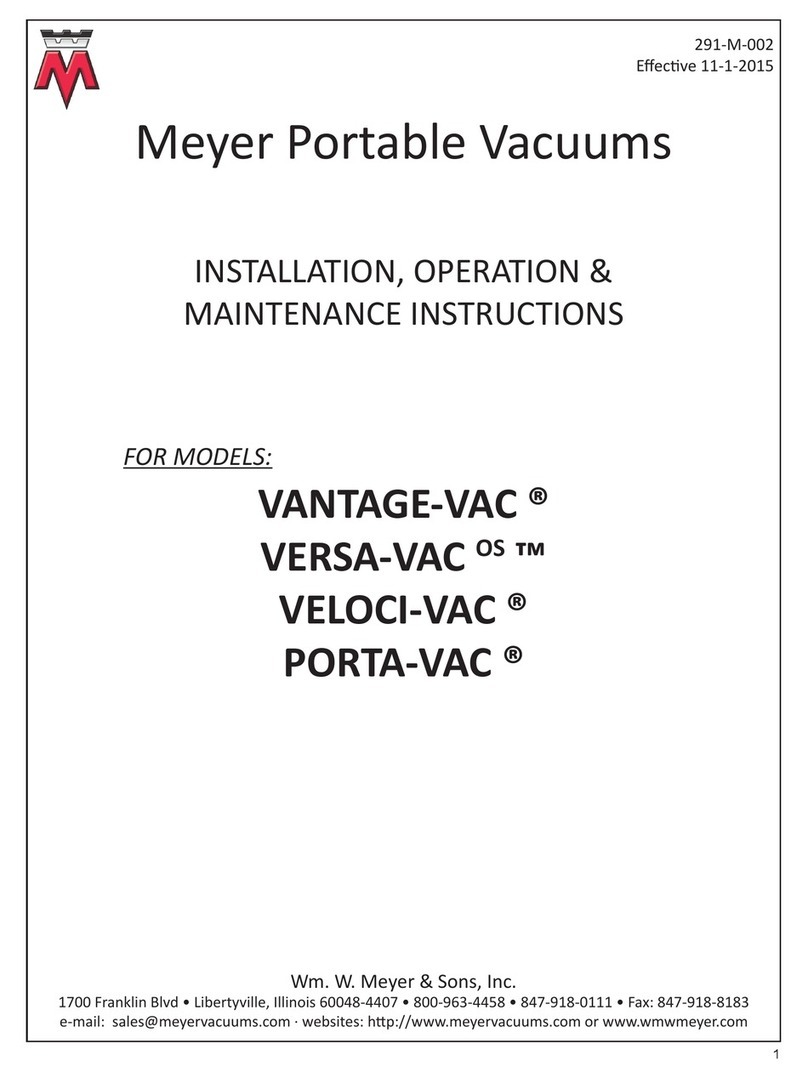 Meyer VANTAGE-VAC Guía Meyer VANTAGE-VAC Guía