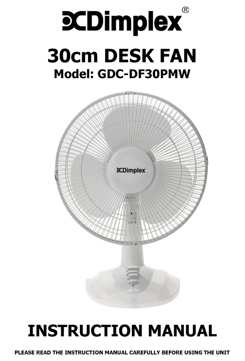 Dimplex GDC-DF30PMW Manual de usuario