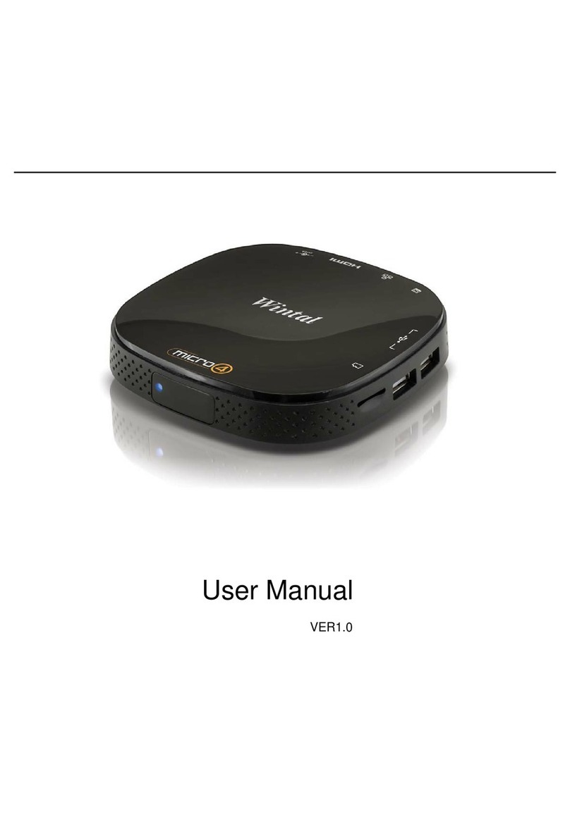 Wintal micro 4 Manual de usuario
