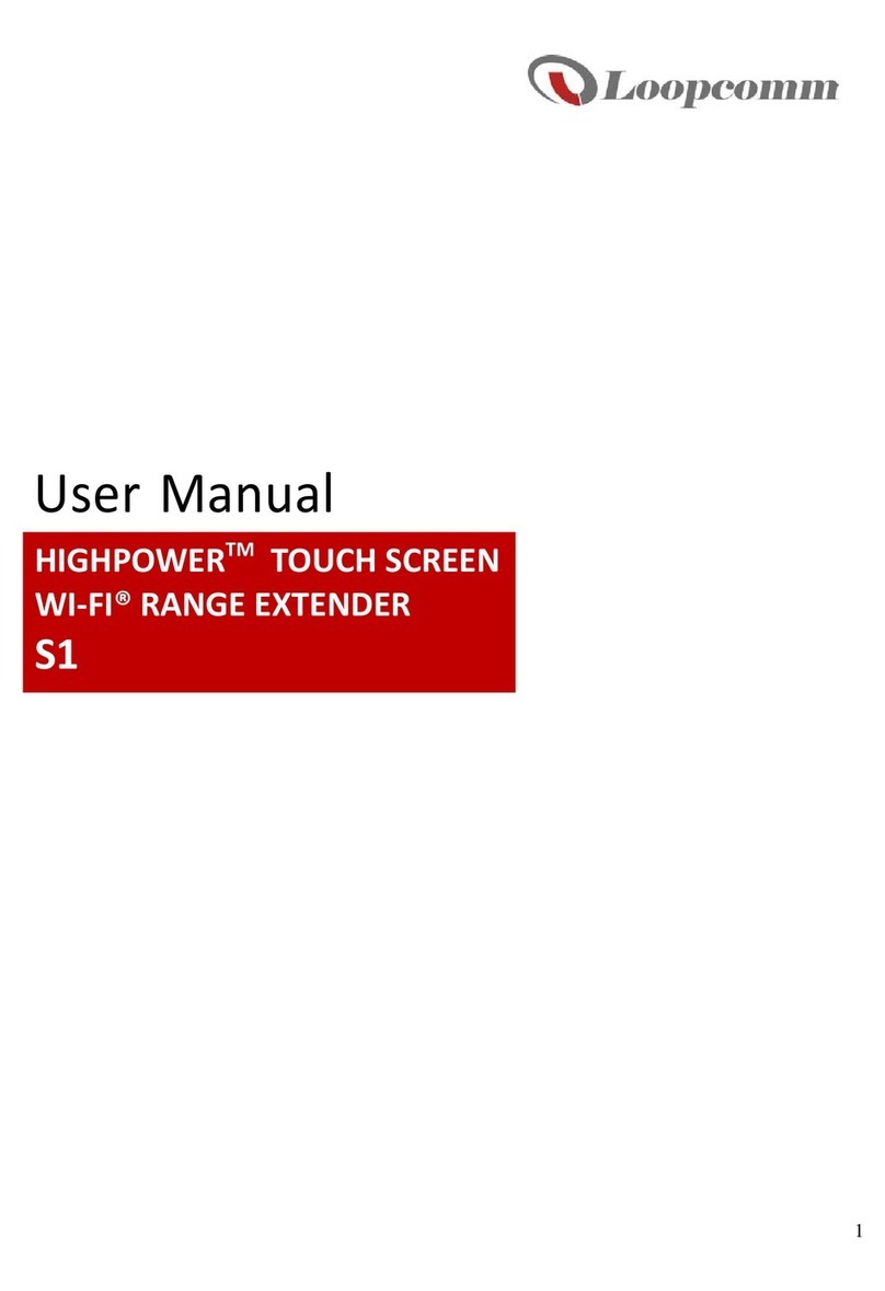 Loopcomm S1 Manual de usuario