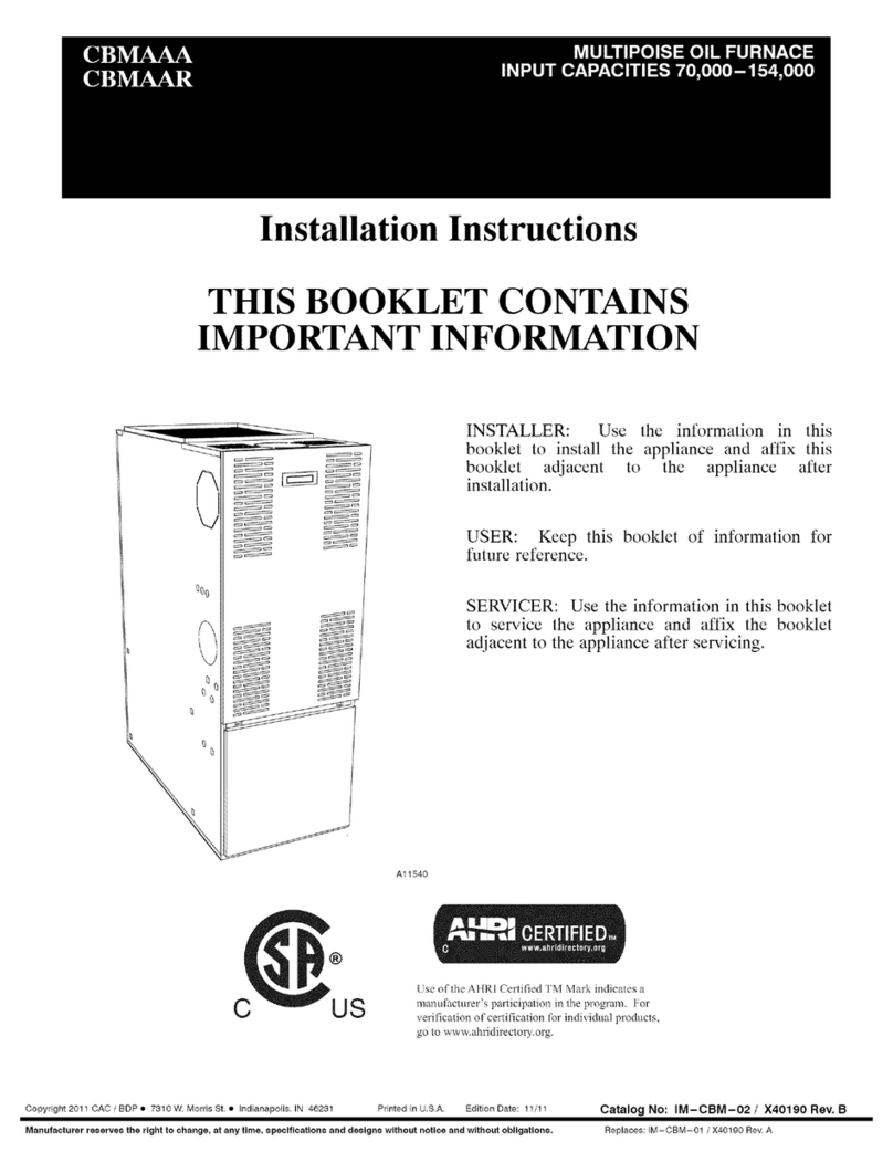 CAC / BDP CBMAAA Manual de usuario