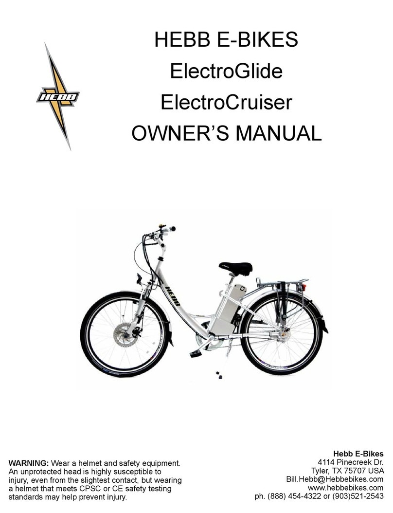 Hebb ElectroGlide Manual de usuario