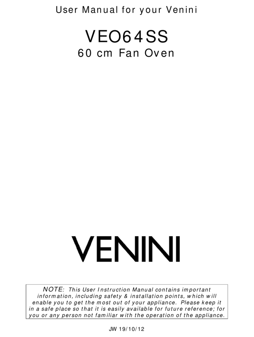 Venini VEO64SS Manual de usuario Venini VEO64SS Manual de usuario
