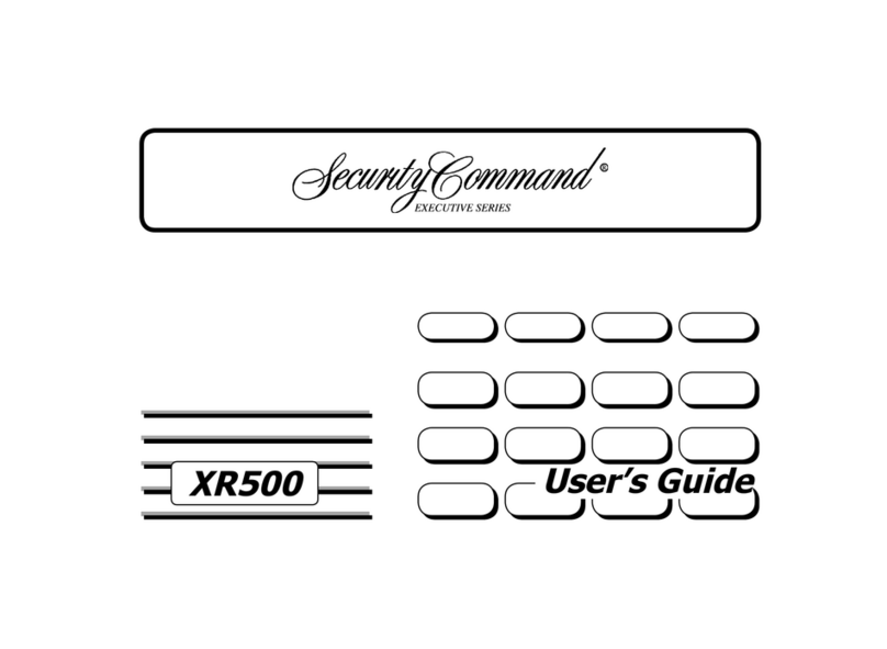 Security Command XR500 Series Manual de usuario