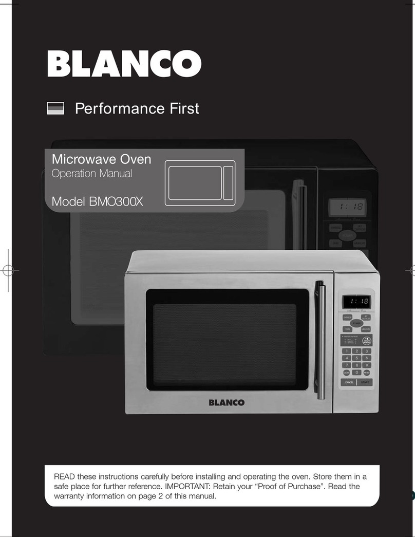 Blanco BMO300X Manual de usuario