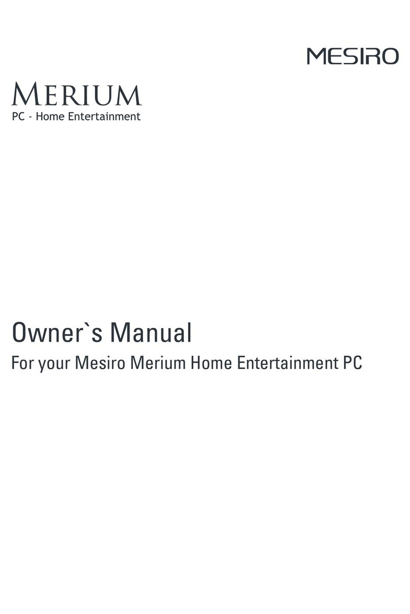 Mesiro Merium Manual de usuario