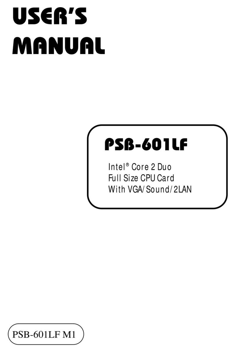 Protech Systems PSB-601LF Manual de usuario