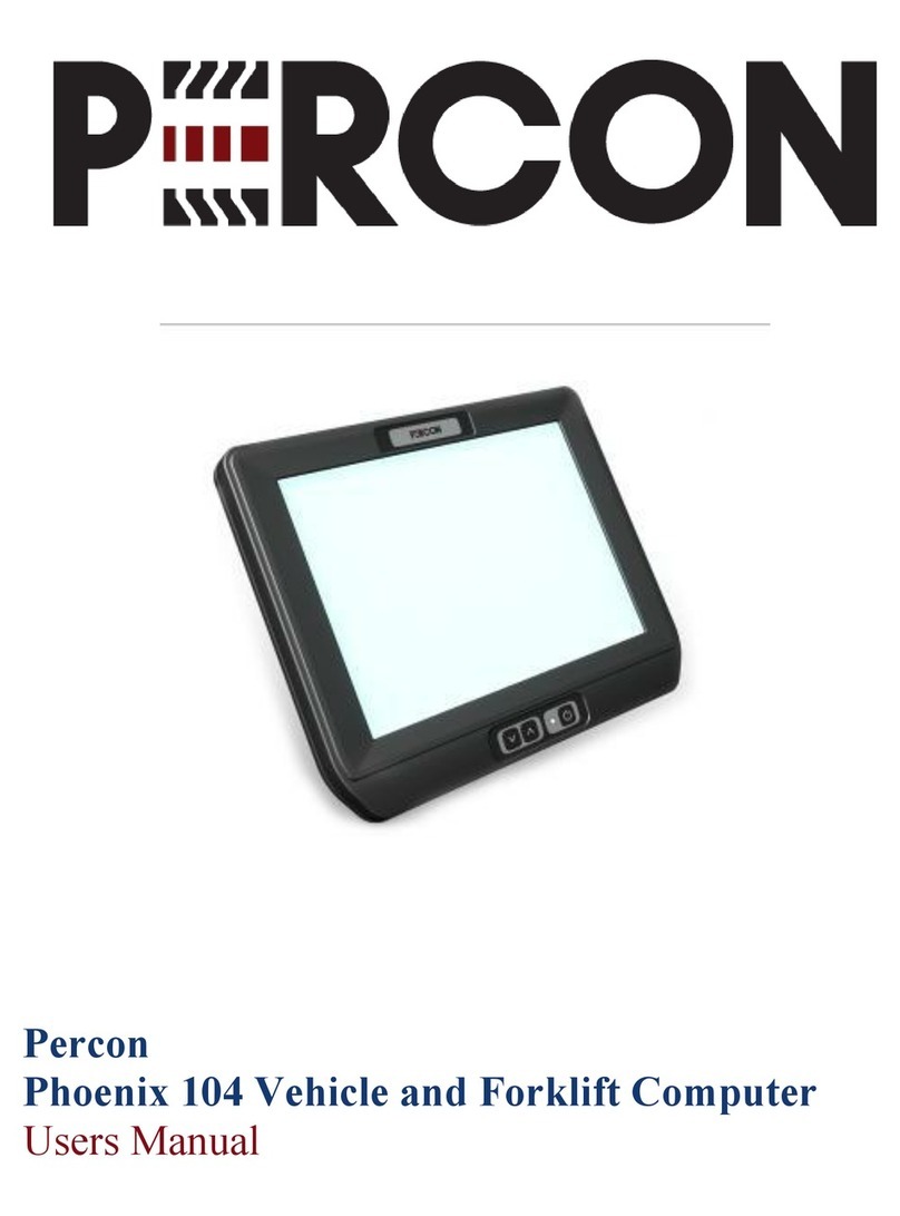 Percon Phoenix 104 Manual de usuario