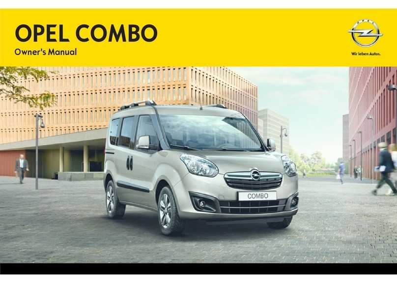 Opel 2010 Combo Manual de usuario Opel 2010 Combo Manual de usuario