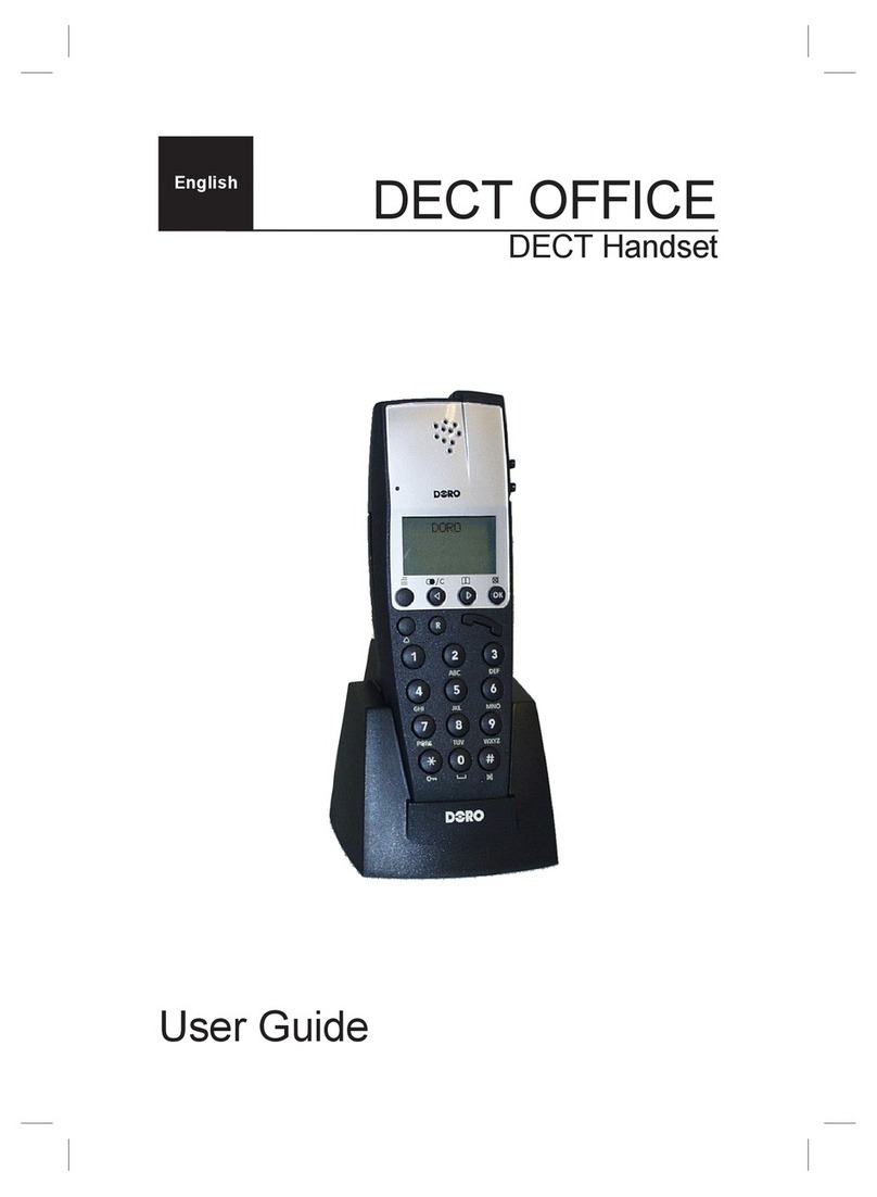 Doro DECT OFFICE Manual de usuario