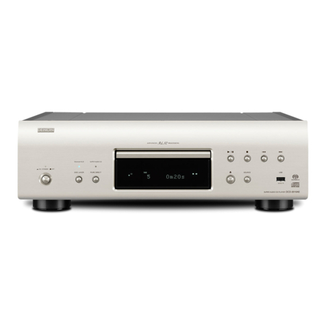 Denon DCD-2010AE Manual de usuario