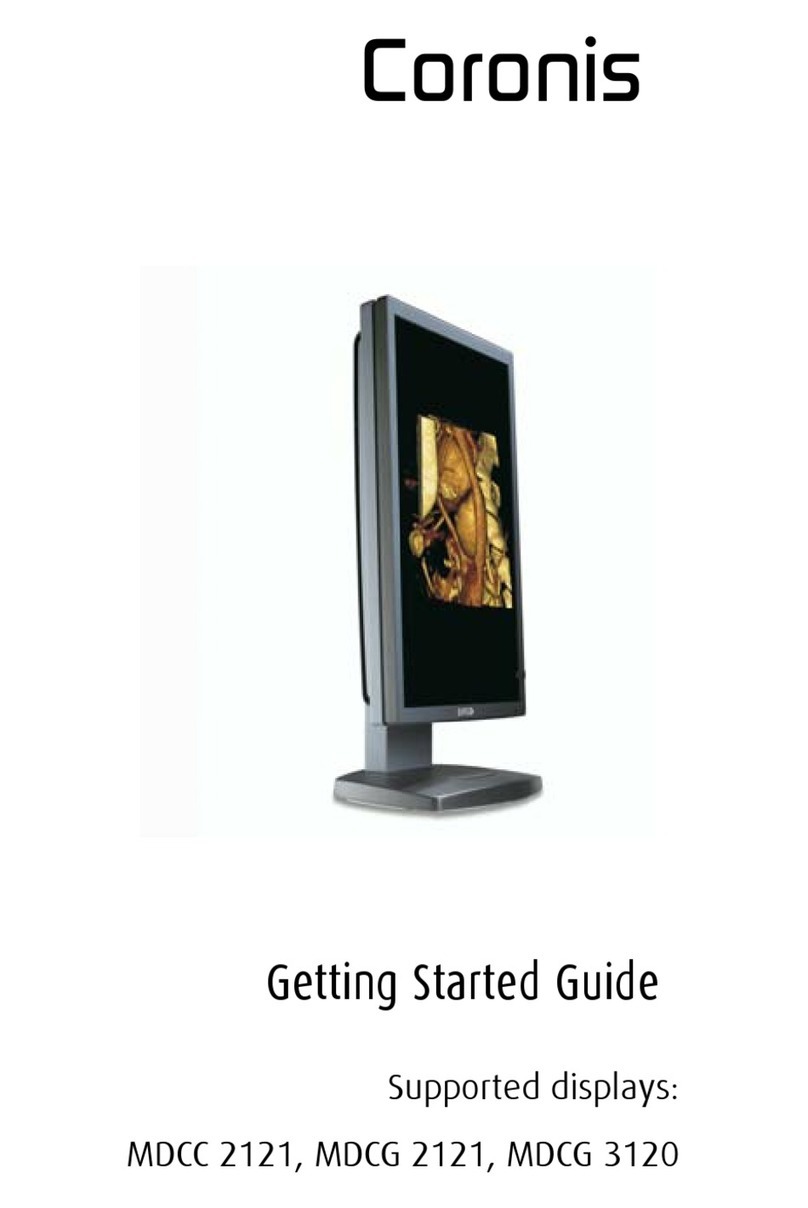 Barco Coronis MDCC 2121 Manual de usuario