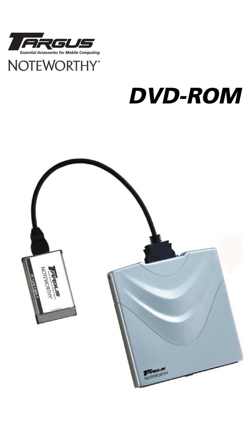 Targus Noteworthy Manual de usuario