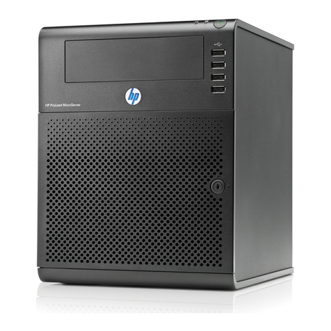 HP ProLiant MicroServer Manual de usuario