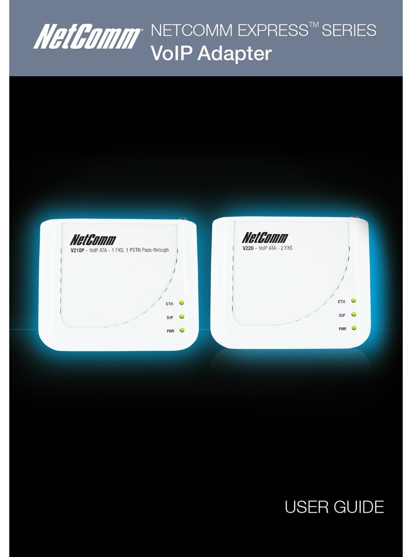 NetComm V210P Manual de usuario