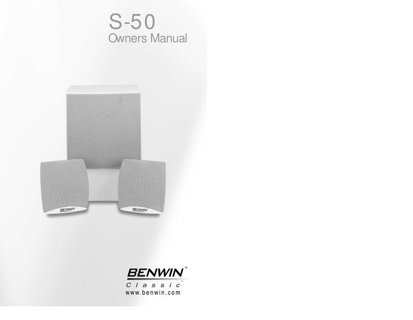 Benwin S-50 Manual de usuario