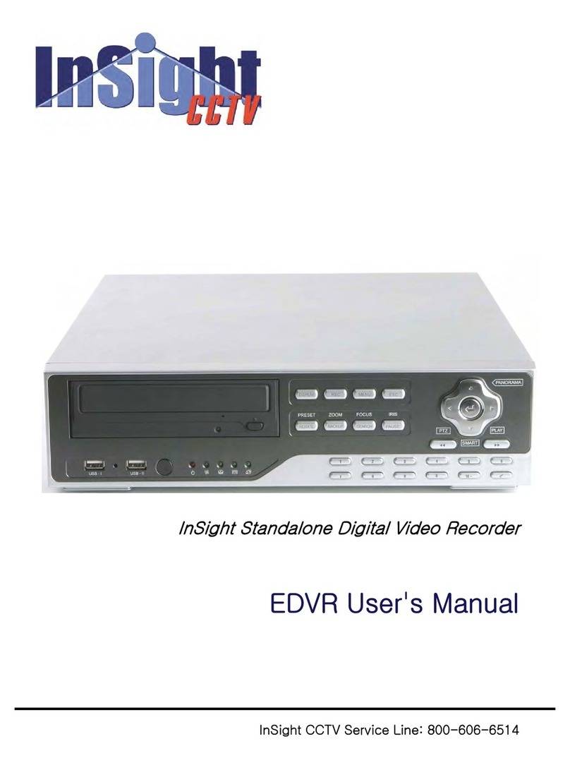 INSIGHT CCTV EDVR Manual de usuario
