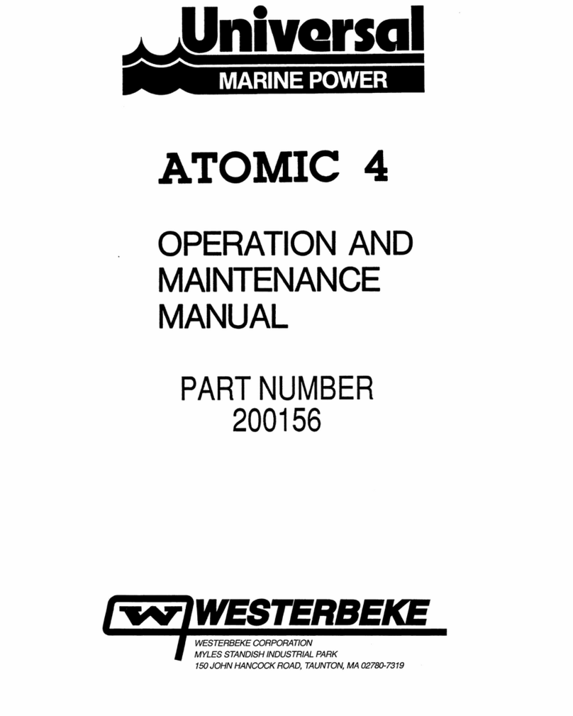Westerbeke ATOMIC 4 Manual de usuario