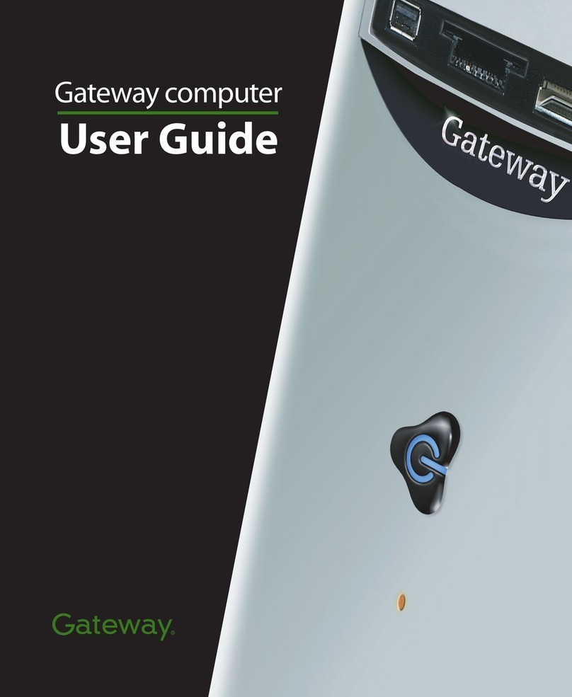Gateway Computer Manual de usuario