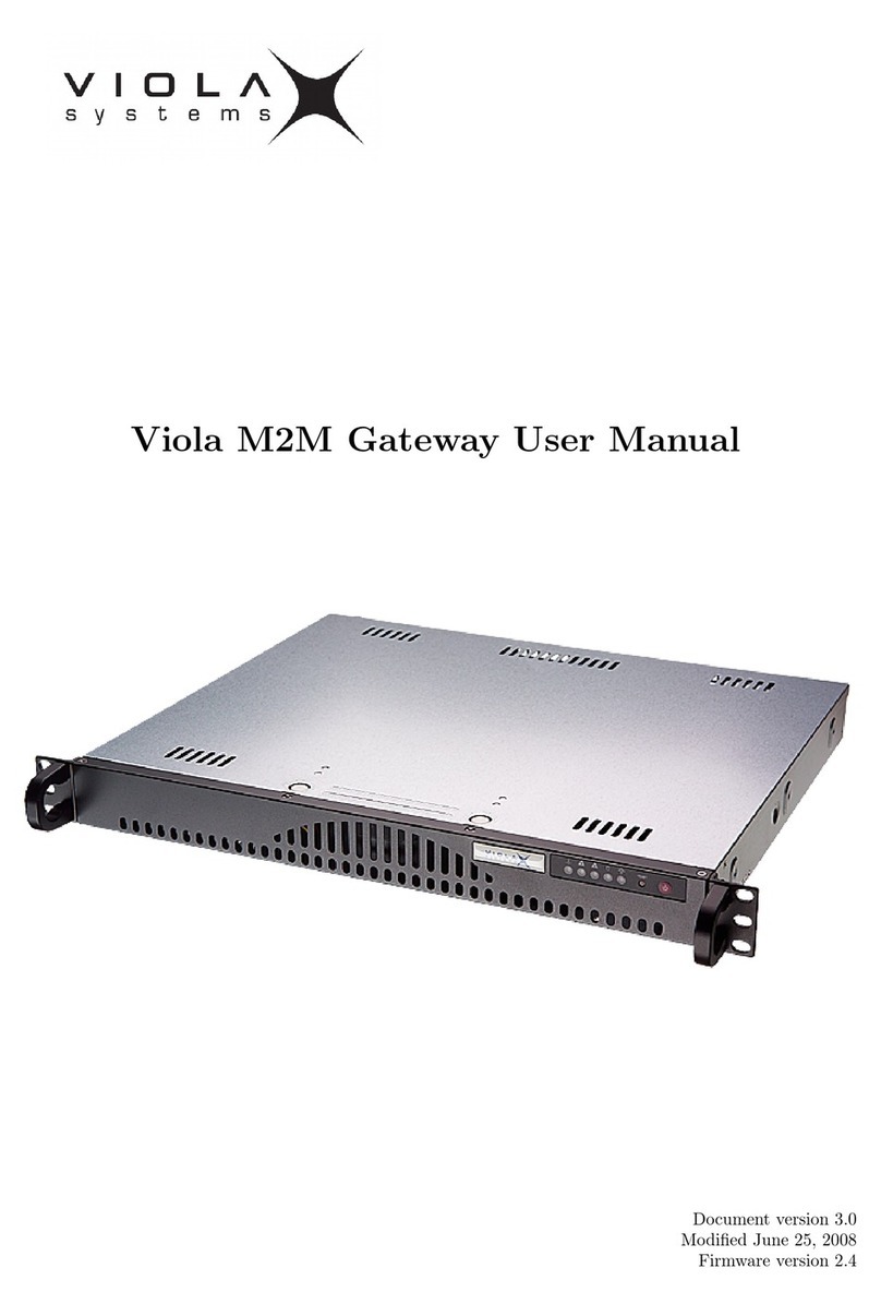 Viola Systems M2M Manual de usuario