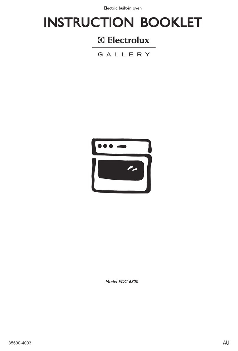 Electrolux EOC 6800 Manual de usuario