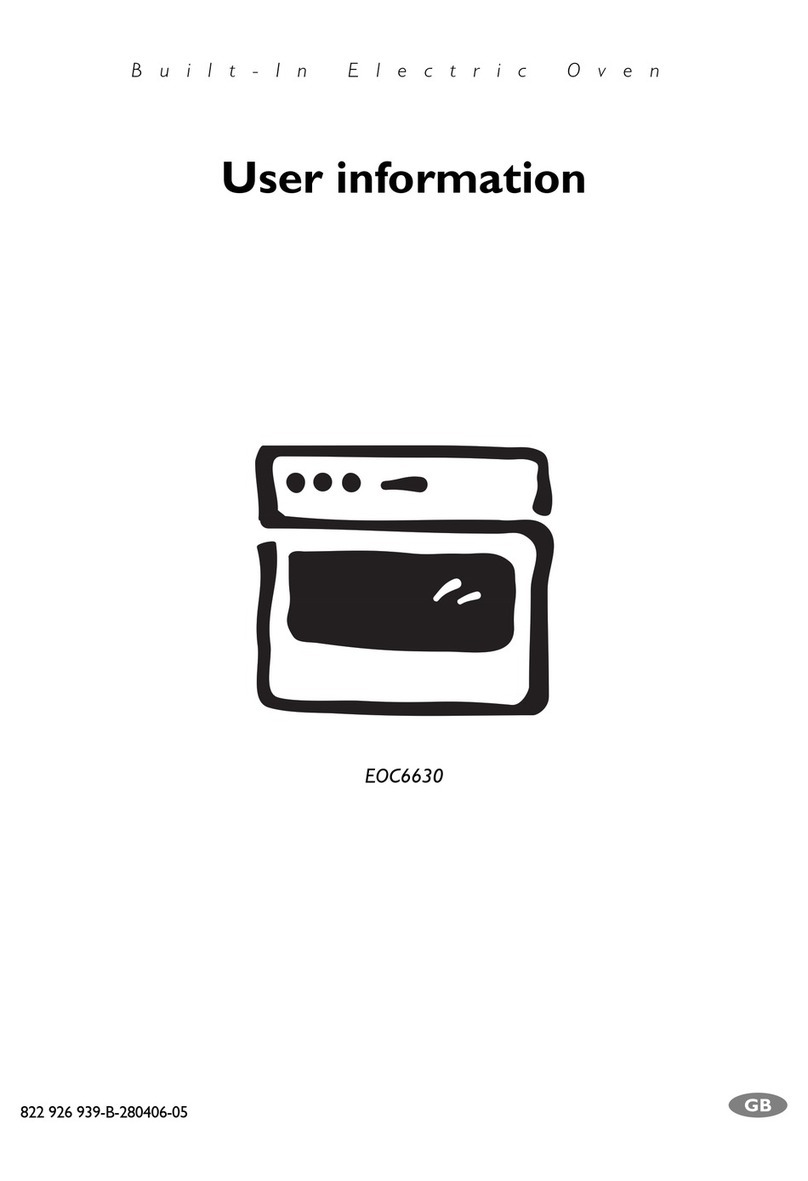 Electrolux EOC6630 Manual de operación