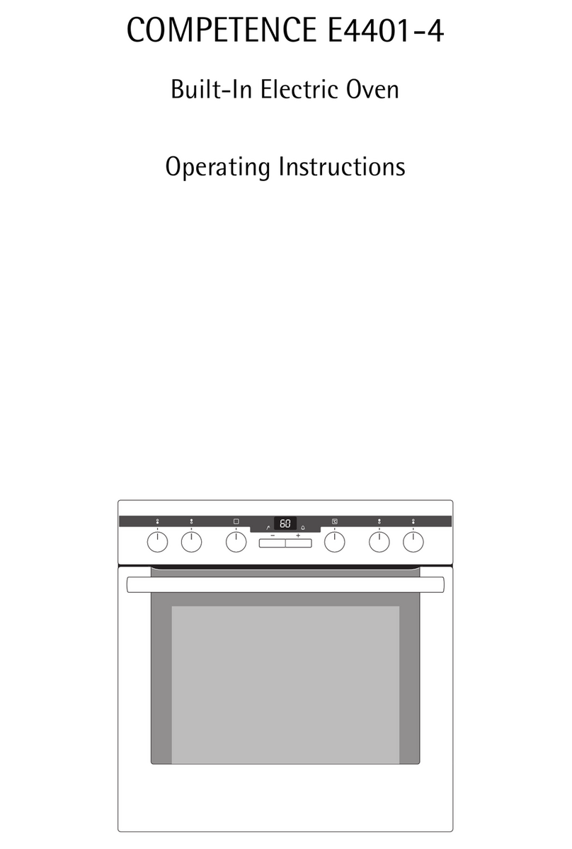AEG Electrolux COMPETENCE E4401-4 Manual de usuario