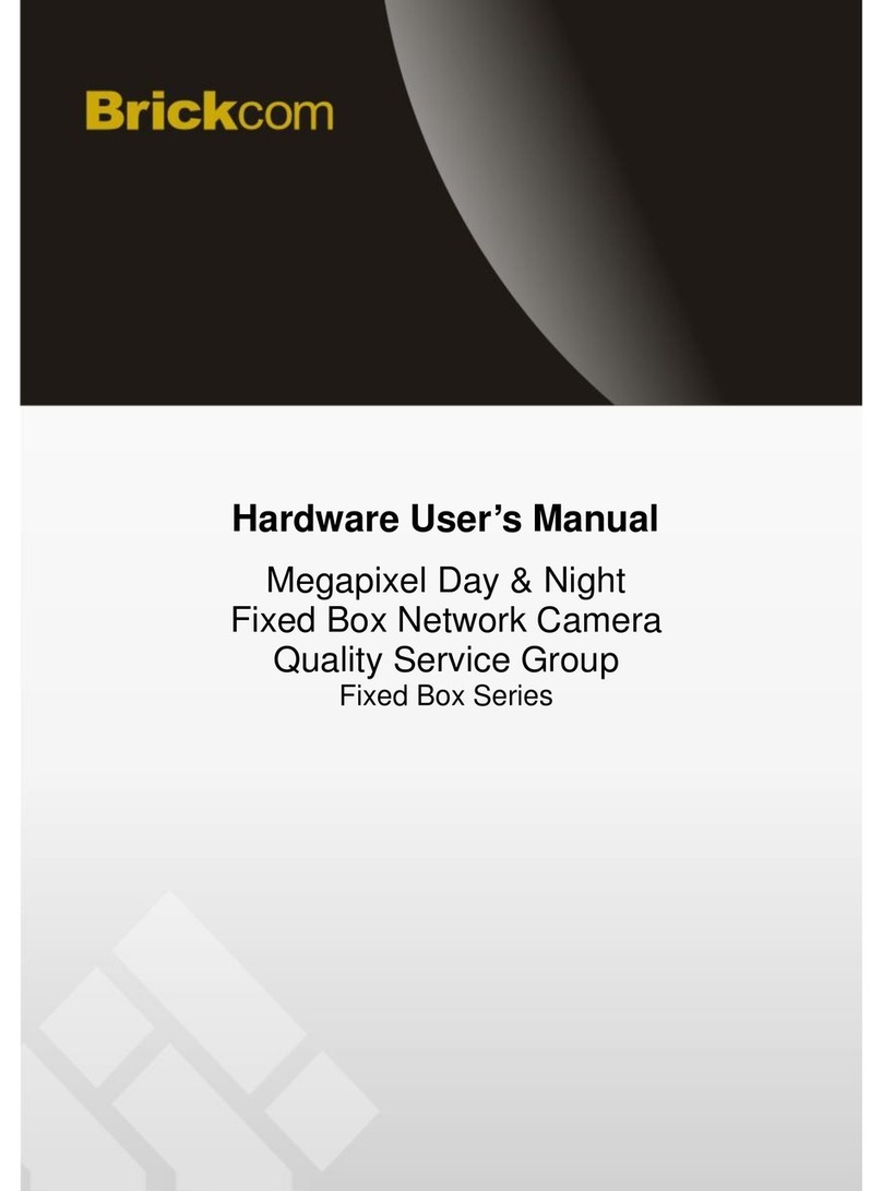 Brickcom Fixed Box Series Manual de usuario