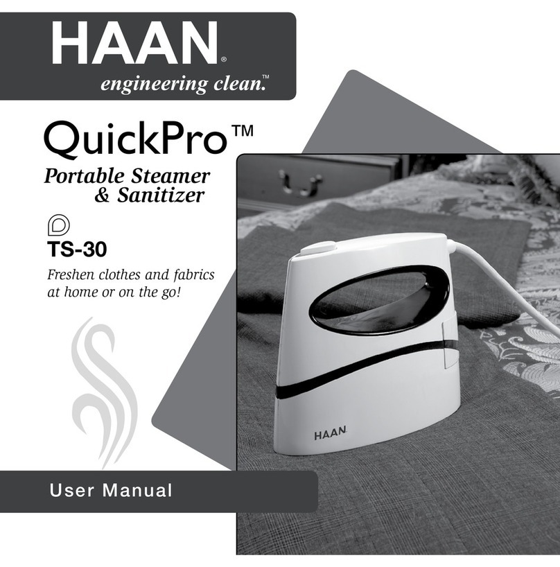 Haan QUICKPRO TS-30 Manual de usuario Haan QUICKPRO TS-30 Manual de usuario