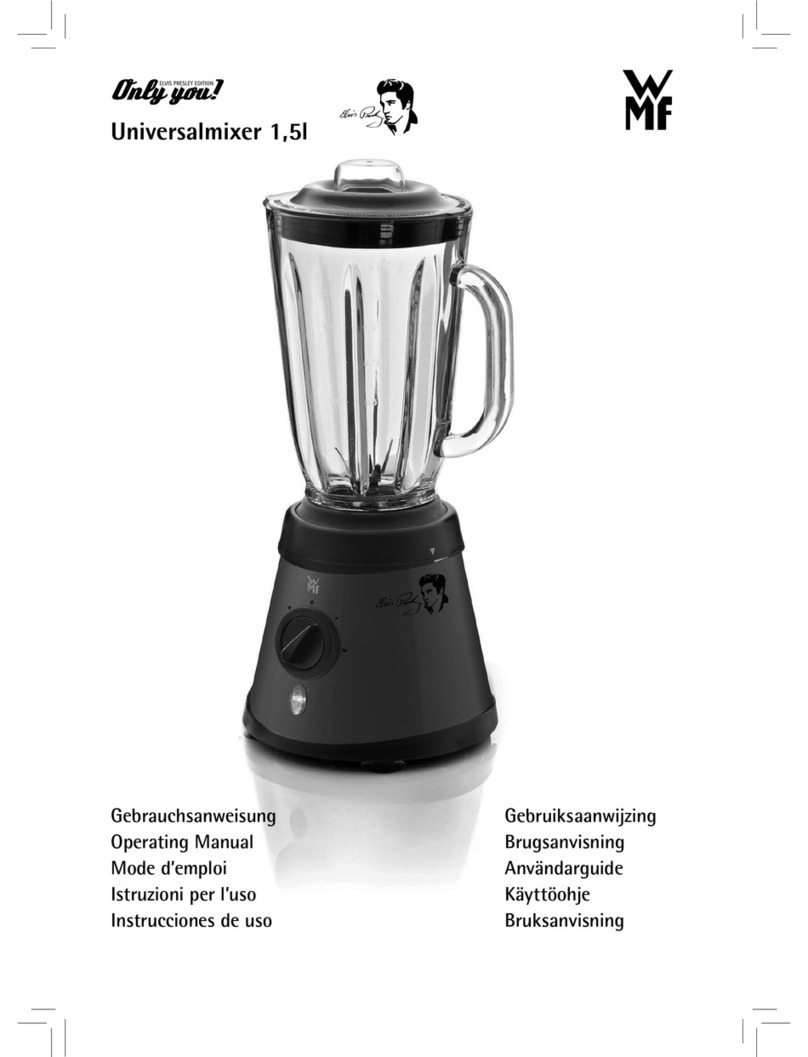 WMF Mixer Manual de usuario