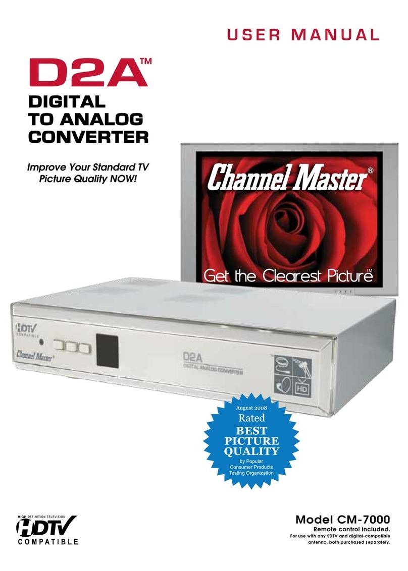 Channel Master CM-7000 Manual de usuario Channel Master CM-7000 Manual de usuario