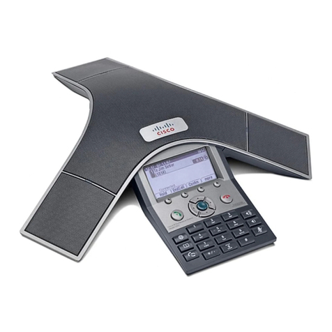 Cisco 7937 Manual de usuario