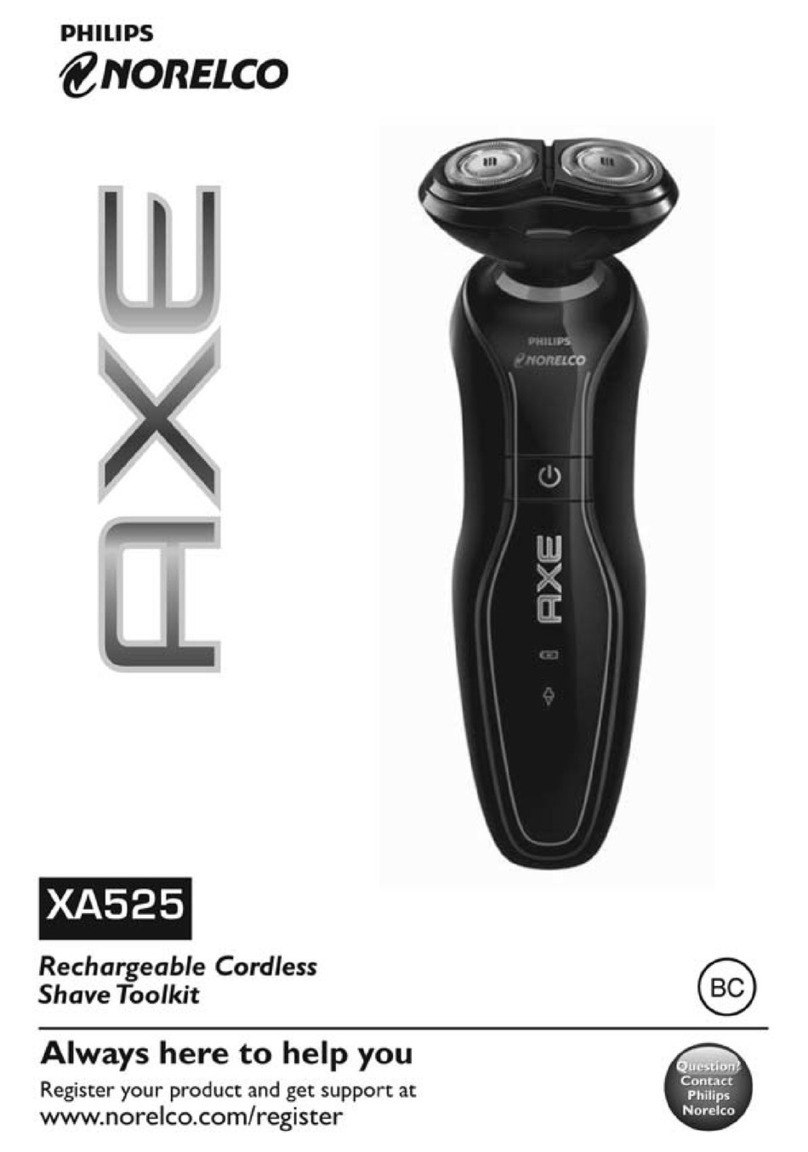 Philips XA525 Manual de usuario
