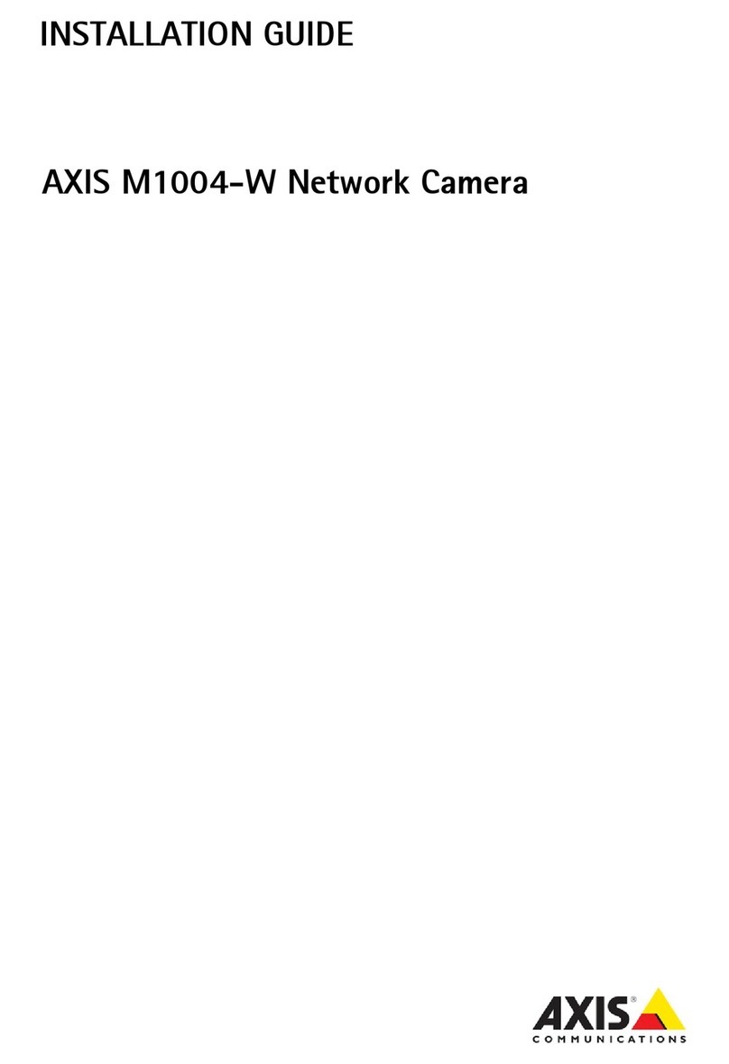 Axis AXIS M-1004W Manual de usuario