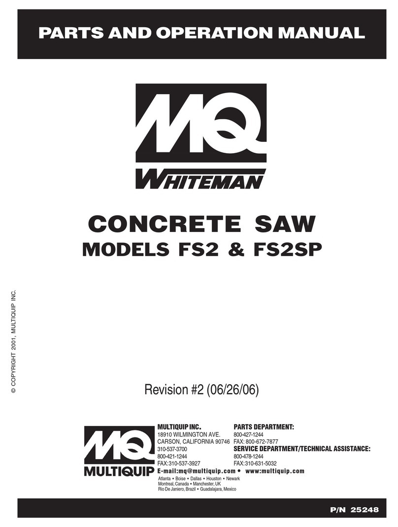 MULTIQUIP FS2 Manual de usuario